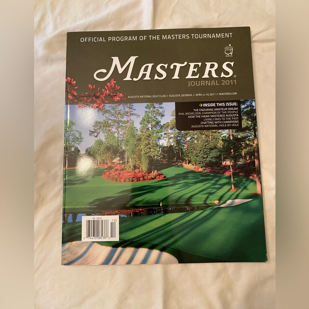 Masters Journal 2011 Official Program